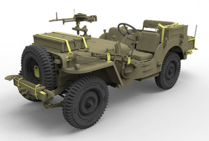 Bronco CB35218 British Recce And Signals Light Truck British (2 Kits) with Crew (5 figures) 1/35 – zdjęcie 3