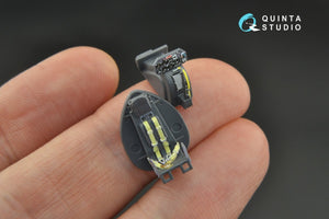 Quinta Studio QD72036 He 162 3D-Printed &amp;amp; coloured Interior on decal paper (Special Hobby) 1/72 – zdjęcie 3