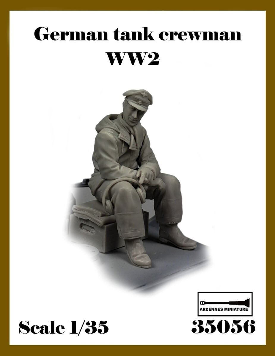 Ardennes Miniature 35056 German Tank Crewman WW2 - Version 3 1/35