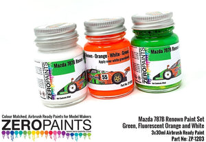 Zero Paints ZP-1203 Mazda 787B Renown Paint Set - 3x30ml – image 4