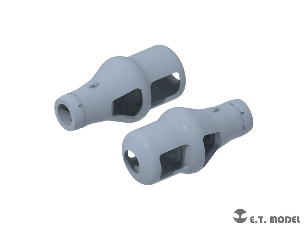 E.T. Model P35-238 WWII German 88mm KwK Muzzle Brake(Type.1) 1/35 – zdjęcie 4