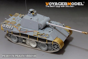 Voyager Model PE351174 WWII German Panther A early ver. Basic（For MENG TS-046）1/35 – zdjęcie 11