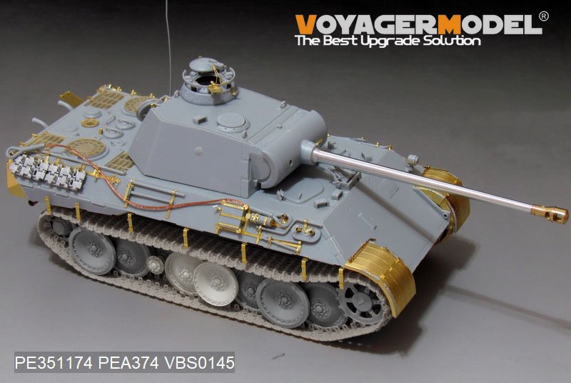 Voyager Model PE351174 WWII German Panther A early ver. Basic（For MENG TS-046）1/35 – zdjęcie 11