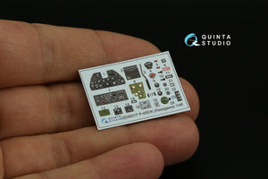 Quinta Studio QD48317 P-40E/K 3D-Printed &amp;amp; coloured Interior on decal paper (Hasegawa) 1/48 – Bild 4