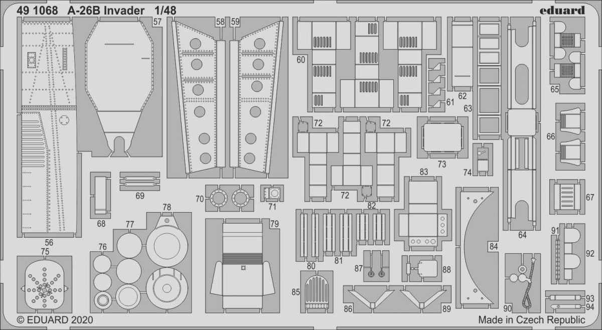 Eduard 491068 A-26B Invader 1/48 ICM – image 2