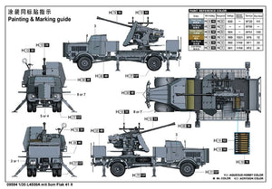 Trumpeter 09594 L4500A mit 5cm Flak 41 II 1/35 – zdjęcie 4