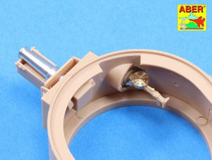 Aber 35l-175 Set of barrels for Soviet tank T-28 Early: 1 x KT-28 (76.2 mm), 3 x Machine Gun DT (7.62 mm) 1/35 – image 3