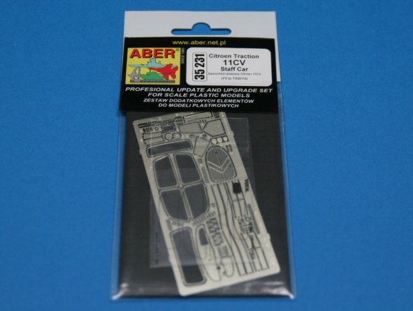 Aber 35231 Citroen Traction 11CV Staff Car 1/35 – image 3