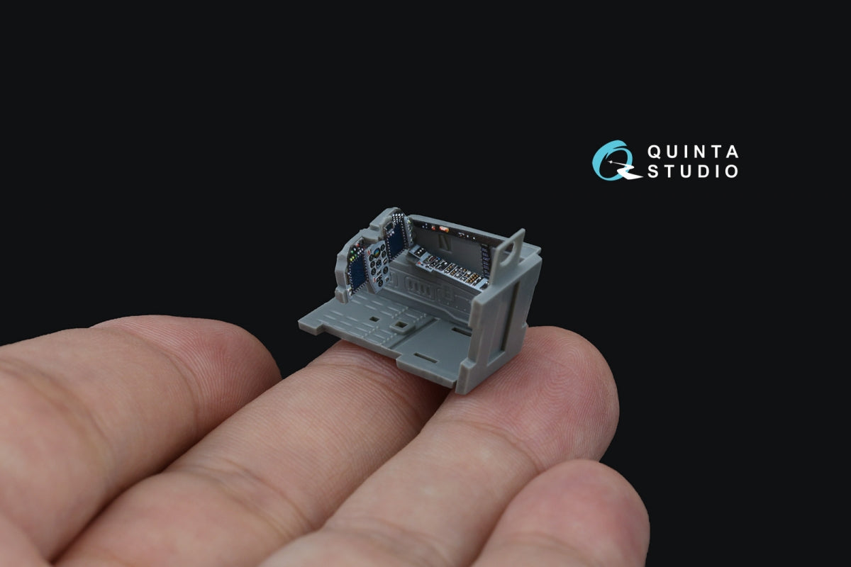 Quinta Studio QD72161 MiG-29SMT 3D-Printed &amp;amp; colored Interior on decal paper (GWH) 1/72 – image 9