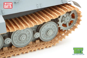 T-Rex Studio TR85051 King Tiger Tracks Initial Type Pattern 2 1/35 – zdjęcie 3