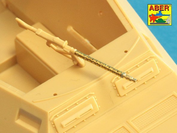 Aber 48L-21 Set of 2 barrels for German machine guns MG34 1/48 – zdjęcie 6