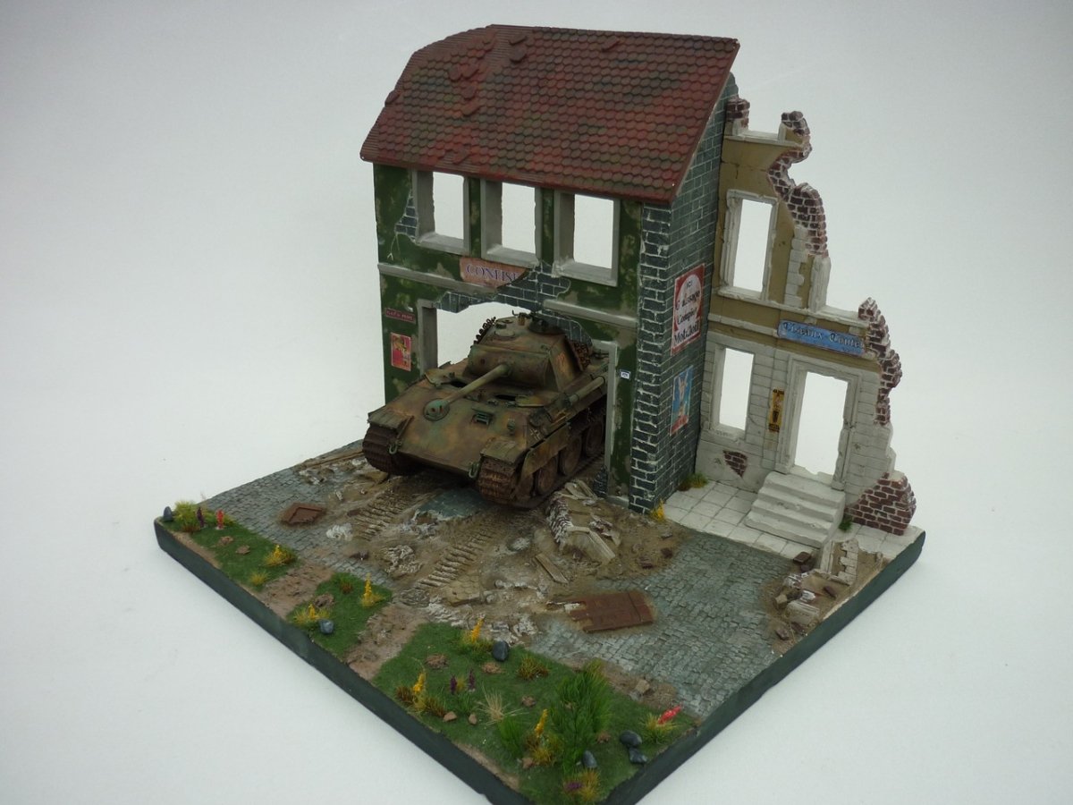 RT-Diorama 35130 Diorama-Base: &amp;quot;Der Durchbruch&amp;quot; im Maßstab 1/35 – zdjęcie 8
