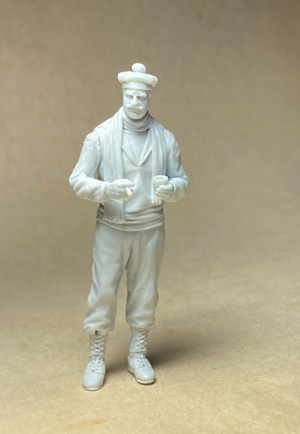 Copper State Models F35-038 French marine armored car crewman and a morning coffee 1/35 – image 2