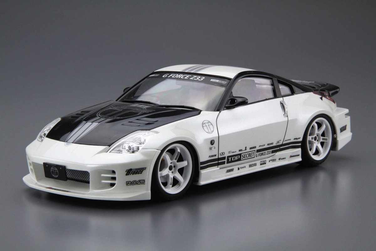 Aoshima 05364 Nissan Z33 Fairlady Z &amp;#39;05 Top Secret 1/24 – immagine 3