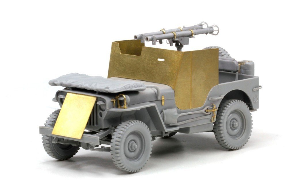 Dragon 6748 Armored 1/4 Ton 4x4 Truck w/Bazookas 1/35 – zdjęcie 2