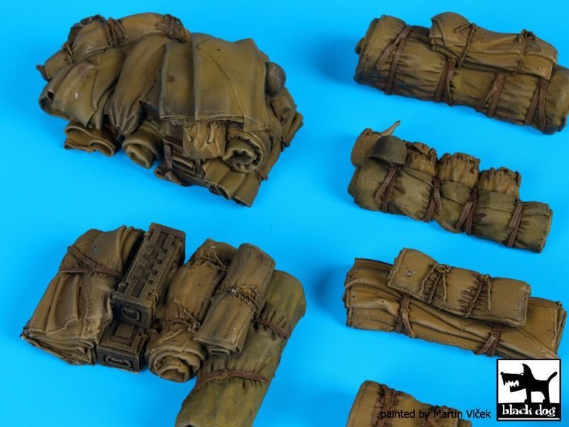 Black Dog T35142 Tentage+bedrols N 1/35 – zdjęcie 4