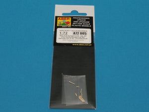 Aber A72 005 Set of 8 turned cal .50 (12,7mm) U.S. Browning M2 barrels for P-47 Thunderbolt 1/72 – zdjęcie 8