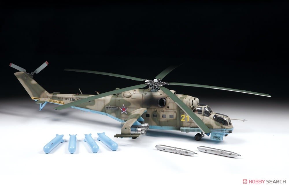 Zvezda 4812 MIL Mi-24P “Hind F” 1/48 – zdjęcie 2