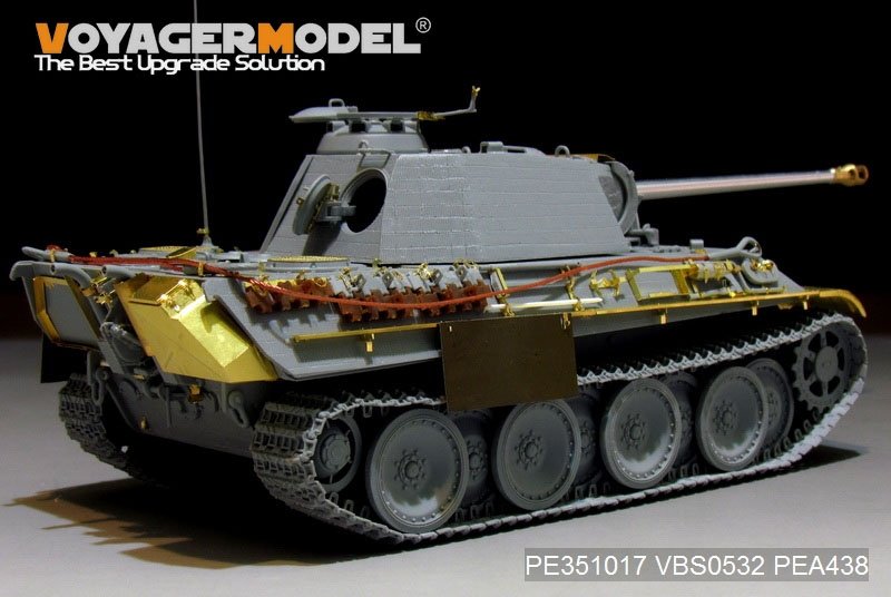 Voyager Model PE351017 WWII German Panther G Early ver.Basic upgrade set (For TAKOM 2119/2134) 1/35 – zdjęcie 4