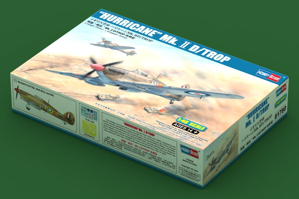 Hobby Boss 81780 HURRICANE Mk.ⅡD/TROP 1/48 – zdjęcie 2