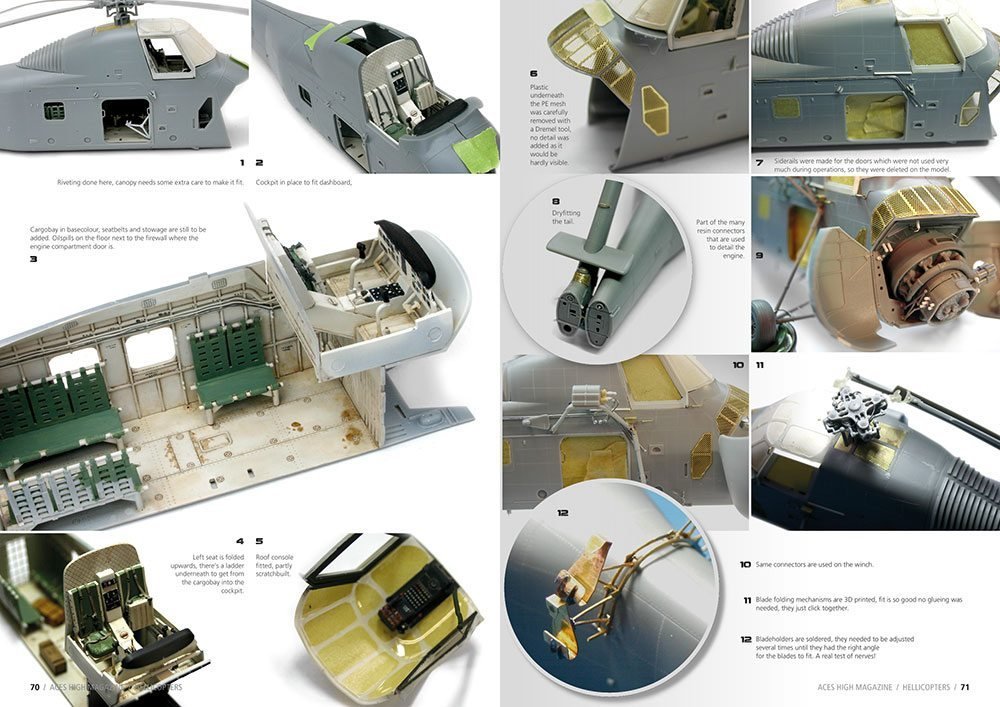 AK Interactive AK2916 ACES HIGH ISSUE 09 HELLICOPTERS (English) – zdjęcie 5