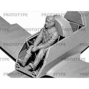 ICM 32111 WWII Axis Pilots in the cockpit German, Italian, Japanese 1/32 – zdjęcie 3