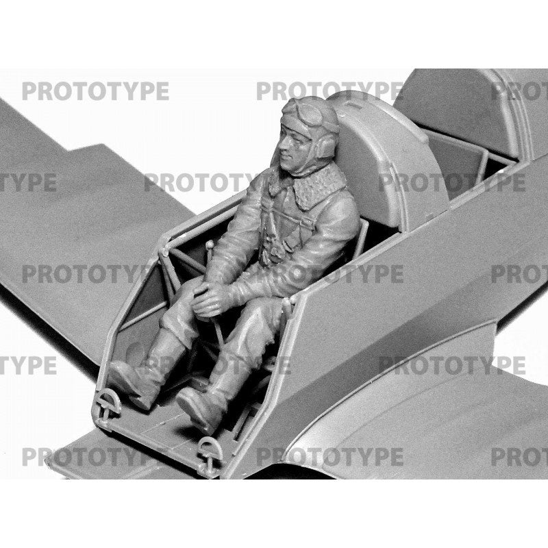 ICM 32111 WWII Axis Pilots in the cockpit German, Italian, Japanese 1/32 – zdjęcie 3