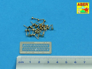 Aber 16111 Wing nuts PE nuts with turned bolt x 30 pcs. 1/16 – zdjęcie 2