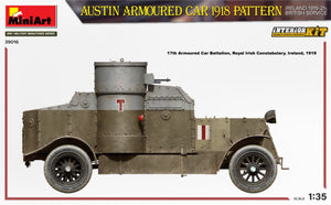 MiniArt 39016 AUSTIN ARMOURED CAR 1918 PATTERN. IRELAND 1919-21. BRITISH SERVICE. INTERIOR KIT 1/35 – zdjęcie 4