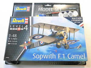 Revell 63906 Sopwith F.1 Camel Model Set 1/48
