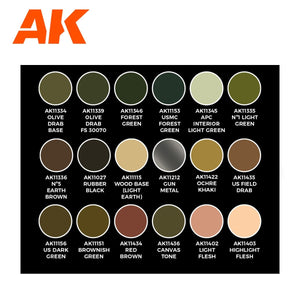 AK Interactive AK11763 SIGNATURE SET – ADAM WILDER 3G SET 18x17 ml – image 3
