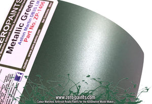 Zero Paints ZP-1406 - Aston Martin DBR3S LM Metallic Green Paint 60ml – zdjęcie 3