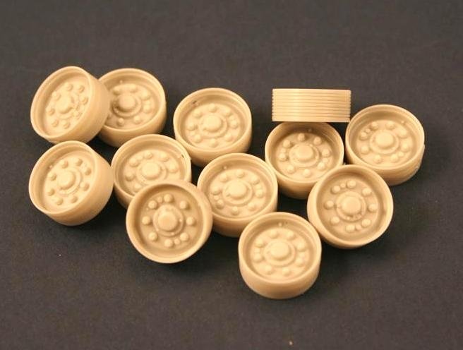 Panzer Art RE35-107 Burn out wheels for M4 Sherman (HVSS Suspension) 1/35 – image 2