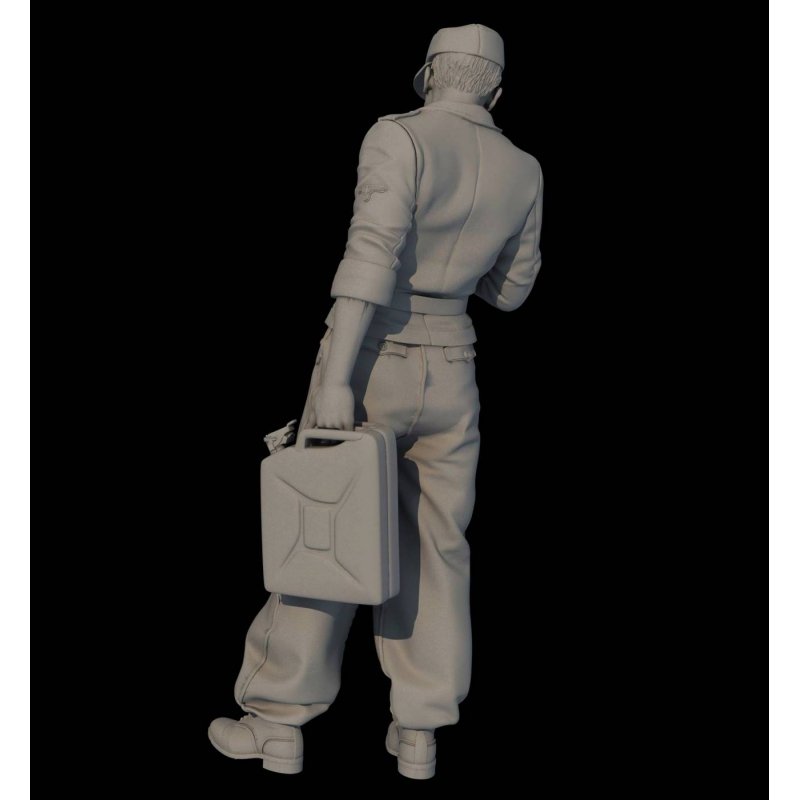 Panzer Art FI35-090 Waffen-SS tanker carring fuel canister 1/35 – zdjęcie 2