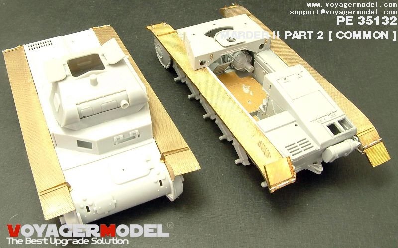 Voyager Model PE35132 Fenders for panzer II Early Version/Marder II 1/35 – zdjęcie 2