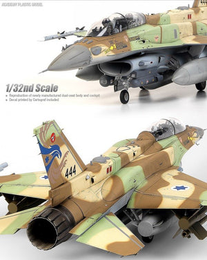 Academy 12105 F-16I SUFA 1/32 – zdjęcie 5