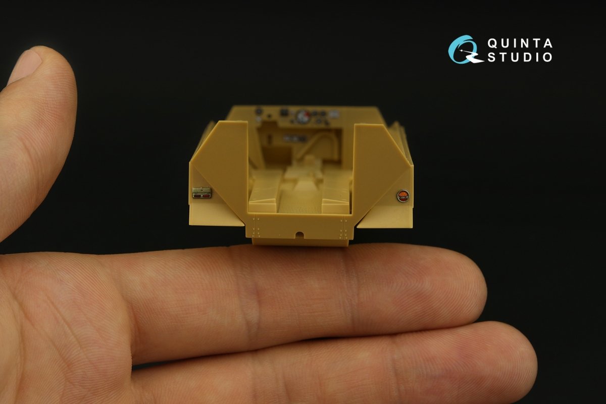 Quinta Studio QD48293 Sd.Kfz 251/1 Ausf.D 3D-Printed &amp;amp; coloured Interior on decal paper (Tamiya) 1/48 – zdjęcie 5