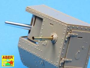Aber 35L-155 Barrels for British WWI Tank Mark IV – Male 1/35 – image 3