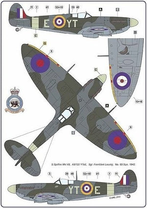 AML D32004 Czechoslovak commanders in the Spitfire 1/32 – immagine 4