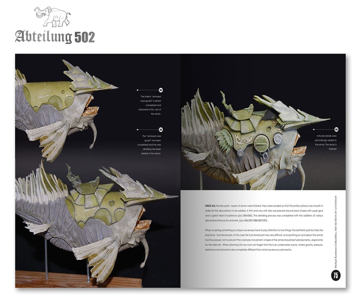 ABTEILUNG ABT715 THE SECRETS OF LEVIATHAN: SCULPTING &amp;amp; PAINTING TECHNIQUES (English) – image 4