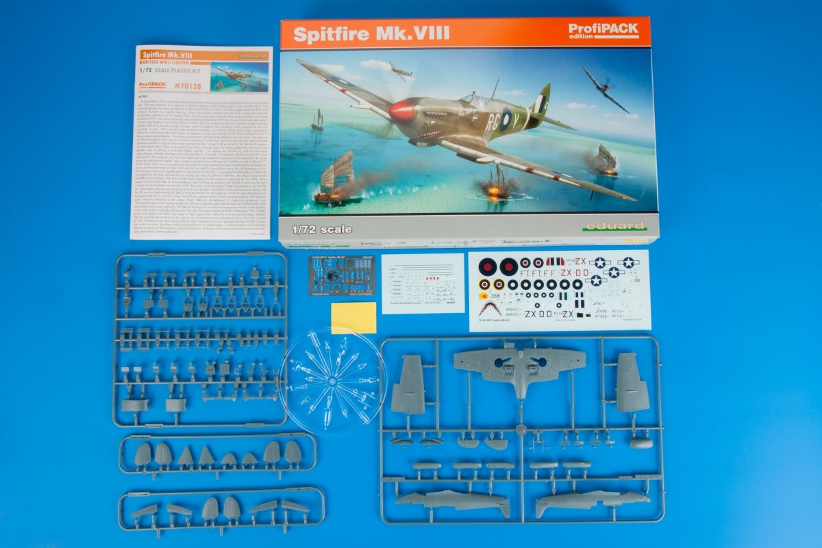 Eduard 70128 Spitfire Mk.VIII 1/72 – Bild 2