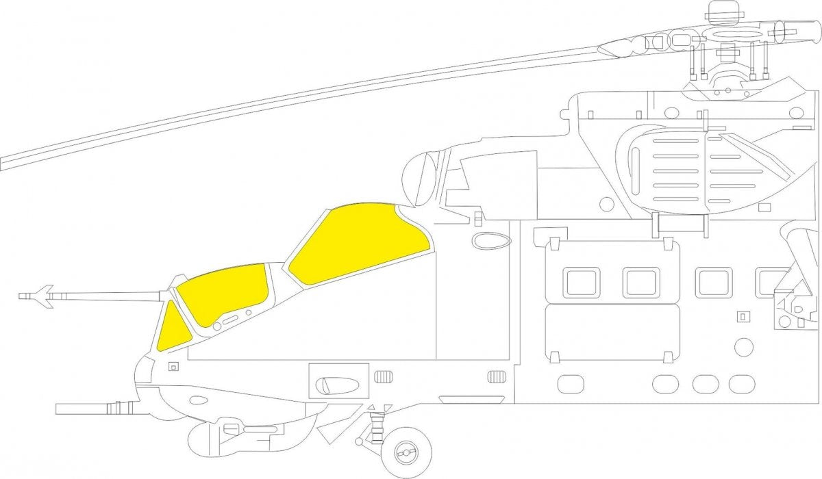 Eduard BIG49305 Mi-24P ZVEZDA 1/48 – zdjęcie 2