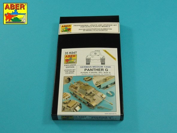 Aber 35K04T Pz.Kpfw. V Ausf.G (i.Kfz.171) Panther 1/35 – Bild 2