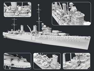 FlyHawk Model FH1109s HMS Penelope 1940 - Deluxe Edition 1/700 – image 2