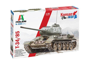Italeri 6585 T-34/85 Korean War 1/35 – zdjęcie 2