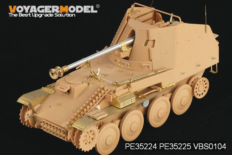 Voyager Model PE35225 WWII German Marder III M Fenders for TAMIYA 35255 1/35 – zdjęcie 4