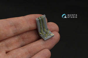 Quinta Studio QR+32047 British Fighter Seatbelts (late WWII, post-war) (with metal buckles) (All kits) 1/32 – image 5