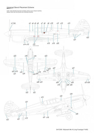 Special Hobby 72380 Kittyhawk Mk. III « P-40 K Fuselage long » 1/72 – image 9
