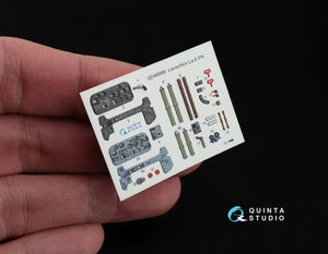 Quinta Studio QD48066 La-5FN 3D-Printed &amp;amp; coloured Interior on decal paper (for Zvezda kit) 1/48 – zdjęcie 3