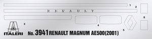 Italeri 3941 RENAULT AE500 MAGNUM - 2001 1/24 – zdjęcie 3